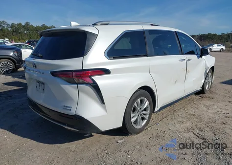 2022 Toyota Sienna Limited from USA, damaged, VIN 5TDZRKEC4NS110307